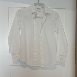 Calvin Klein Men's Crisp White Dress Shirt